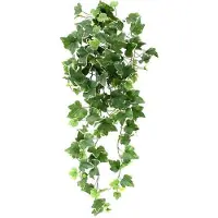 Maxifleur Kunstplanten Hedera deluxe kunst hangplant 75cm - bont