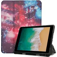 IMoshion Design Trifold Bookcase voor de Apple iPad 6 (2018) 9.7 inch / iPad 5 (2017) 9.7 inch / Air 2 (2014)/Air 1 (2013) - Space