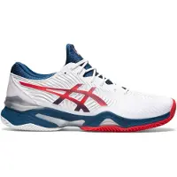 Asics Court FF 2 Clay Tennis Heren Witte Sneakers