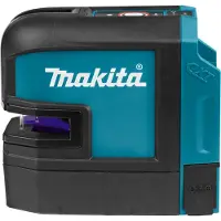 Makita SK105DZ 10,8V Li-Ion accu kruislijnlaser body in tas - zelfnivellerend - rood - 25m