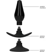 Ouch! Interchangeable Butt Plug Set - Pointed Medium