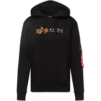 Alpha industries Sweatshirt oranje / rood / zwart / wit