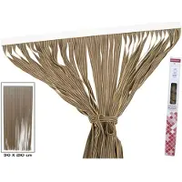 Huismerk Premium Vliegengordijn Bruin - 90 x 210 cm