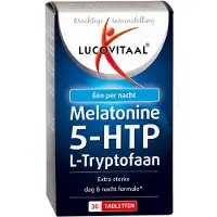 Lucovitaal Supplementen - Melatonine 5-HTP L-Tryptofaan 30 tabletten