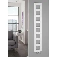 Sapho Block radiator mat wit 28x175cm 461W