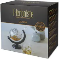 Balvi Wiskey karaf,Globe,glas / hout
