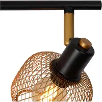 Lucide MAREN - Plafondspot - 4xE14 - Mat Goud / Messing