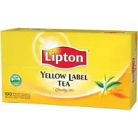 Lipton Thee yellow label met envelop 100x1.5gr