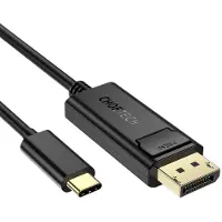 S-Impuls USB-C naar DisplayPort kabel met DP Alt Mode (4K 60 Hz) / zwart - 1 meter