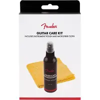 Fender 4oz Polish and Shop Cloth 2 Pack