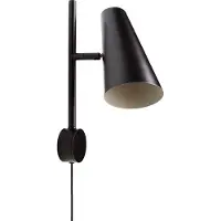 Woud Cono wandlamp Zwart