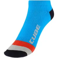 Cube Teamline Low Cut Sokken, blauw EU 36-39 2022 Sokken