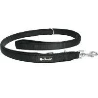 Petlando Trainingslijn Mesh Zwart - Hondenriem - 230x1.5 cm