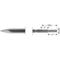 Rotec 6-kant Puntbeitel 380mm 6-kant ø21,0 / ø19x66 - 2154006