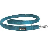 Petlando Trainingslijn Mesh Petrol - Hondenriem - 230x1.5 cm