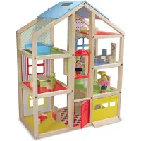 Melissa & Doug Houten Poppenhuis XXL