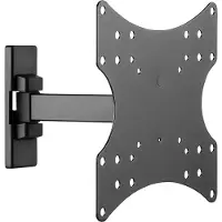 Goobay Basic series Full Motion S muurbeugel voor schermen tot 42 inch / 2 draaipunten