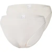 Sloggi dames Basic Tai GO organische slip 2-pack - Creme - S