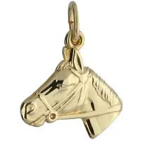 Lilly 230.0487.00 Bedel Goud Paardenhoofd