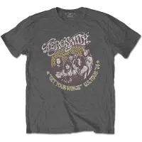 Ginza.se Aerosmith - Cheetah Print Heren T-shirt - L - Grijs