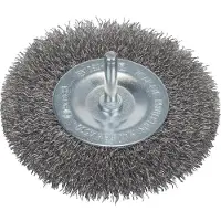 Bosch Schijfborstel, gegolfd, roestvrij, 100 mm, 0,3 mm, 10 mm, 4500 omw/min 2608622124 Schacht-Ø 6 mm 2608622124 1 stuk(s)