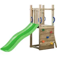 Swing King SwingKing speeltoestel Irma + glijbaan appelgroen 70x160x175cm