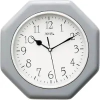 AMS Zendergestuurde wandklok F5511
