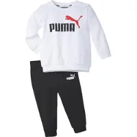 Puma Minicats Essentials Jogger 584859-02, Kinderen, Wit, trainingspakken, maat: 68 EU