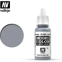 Vallejo Hobbyverf Acrylverf - 70990 Model Color Light Grey - Acryl Verf flesje - 17 ml