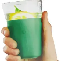 Adhome -Cup sleeve glow aqua