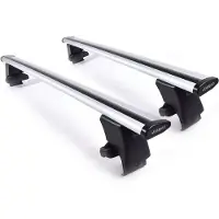 Farad Dakdragers - Seat Leon 2013 t/m 2020 - Glad dak - 100kg Laadvermogen - Aluminium -Wingbar