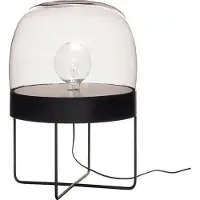 Hubsch Vloerlamp glas - wit