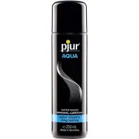 Pjur Aqua Glijmiddel Op Waterbasis - 250 ml - Waterbasis - Vrouwen - Mannen - Smaak - Condooms - Massage - Olie - Condooms - - Anaal - Siliconen - Erotisch