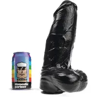 Domestic Partner - Panzer X-Large - Dildo - 29 x 8.5 cm - Zwart