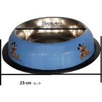 Disney Voerbak Hond RVS - Antislip Voerbak 23 CM - Voerbak Kat - Drinkbak Hond - Drinkbak Kat - Honden Voerbak - Katten Voerbak