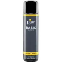 Pjur Basic Glijmiddel Op Siliconenbasis - 100 ml - Waterbasis - Vrouwen - Mannen - Smaak - Condooms - Massage - Olie - Condooms - - Anaal - Siliconen - Erotisch