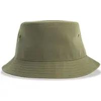 Atlantis Premium bucket hat | vissershoedje | zonnehoedje | gerecycled polyester | olijfgroen