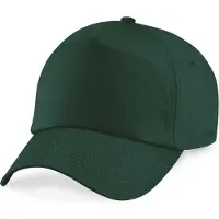 Beechfield Junior Original 5 Panel Cap Bottle Green