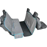 Kurgo Coast To Coast hangmat, grijs/gestreept, 140 cm x 236 cm