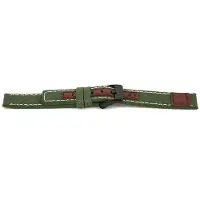 Coolwatch Horlogeband CS.246 - Kids - 16 mm - Groen Bruin