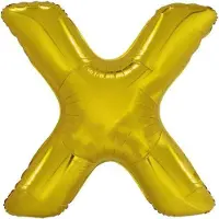 Amscan Letterballon X Folie 86 Cm Goud