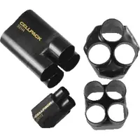 Cellpack 127418 Krimpkous met lijm Zwart 22 mm 6 mm Krimpverhouding:3:1 1 stuk(s)
