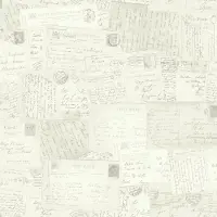 Dutch Wallcoverings vliesbehang kaarten - grijs