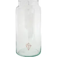 Tak Design Vaas Diamond L - Handgemaakt - Glas - Ø10 x 18 cm - Koper