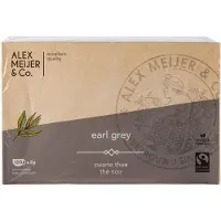 Alex Meijer Earl Grey Thee Grote XXL Doos 100 theezakjes 2 gram Fair Trade
