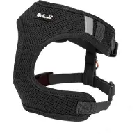 Petlando Hondenharnas Mesh Vest Zwart - Hondentuig - S 26-32/37-49 Cm