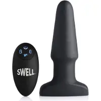 Swell Opblaasbare En Vibrerende Buttplug 1st