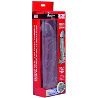 XR Brands Transparante Verlengende Penis Sleeve