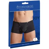 Svenjoyment Underwear Zwarte Herenshort met Zwelfunctie Maat M