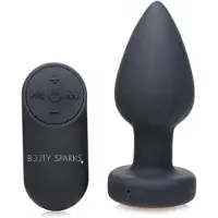 XR Brands Vibrerende Buttplug Met LED-licht - Medium